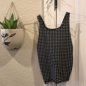 Abercrombie & Fitch Polka Dot Crop Top